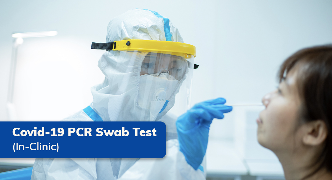 COVID-19 PCR Swab Test (In-clinic)