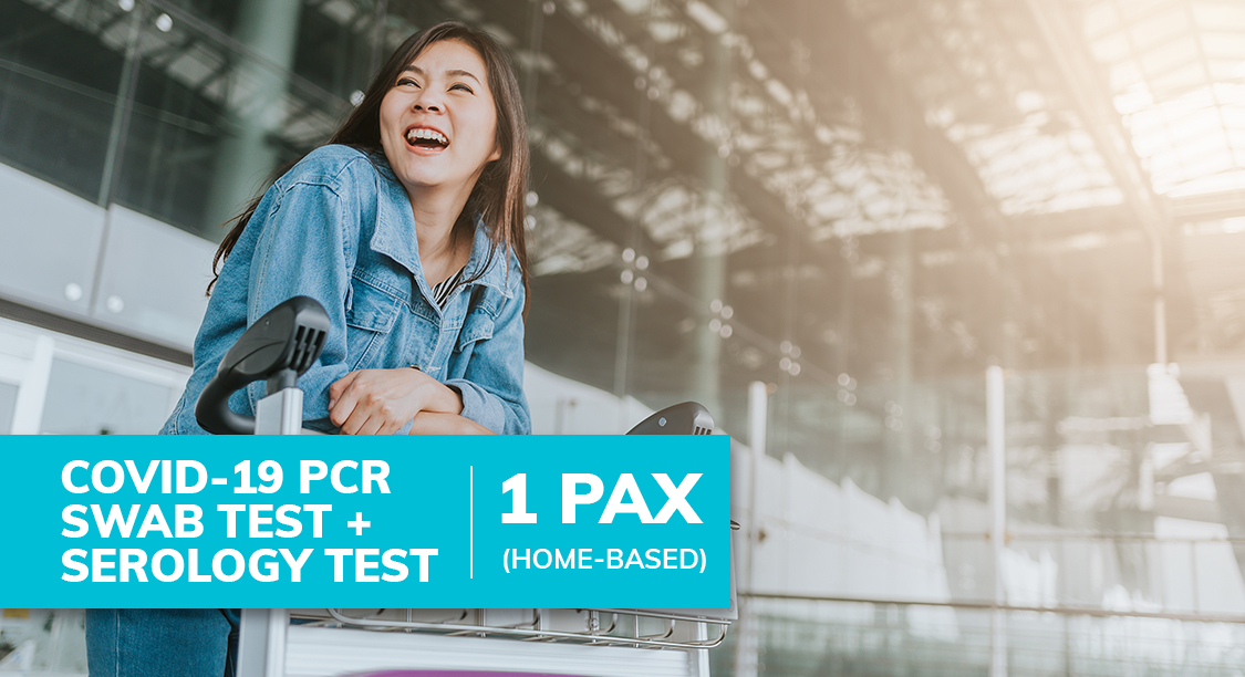 HB SPCR [Pre-departure COVID-19 PCR Swab Test + Serology Test (Home-Based)]