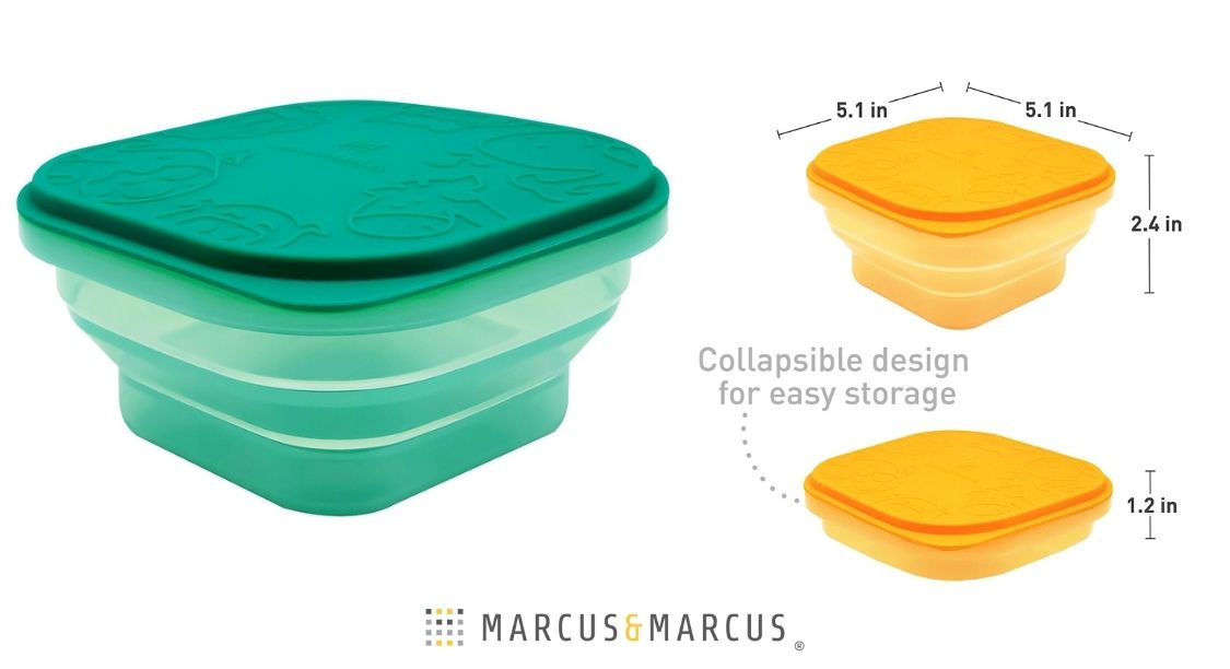 Marcus & Marcus Collapsible Snack Container - Ollie