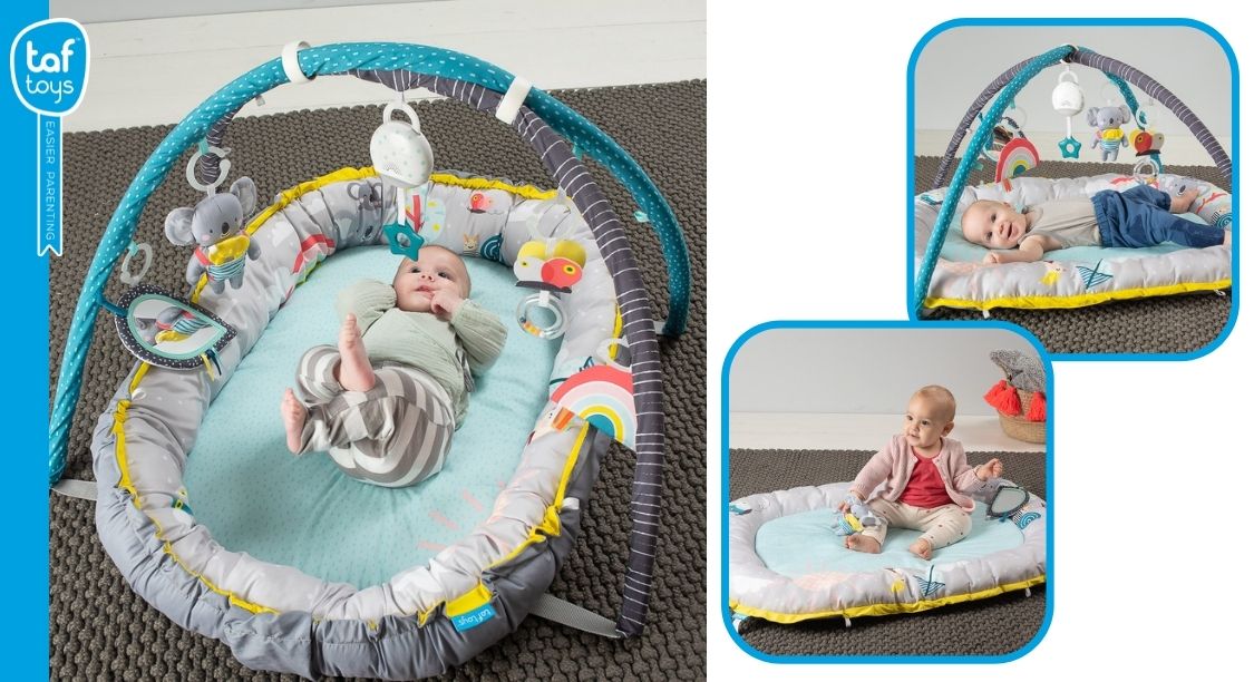 Taf toys musical newborn nest best sale & gym