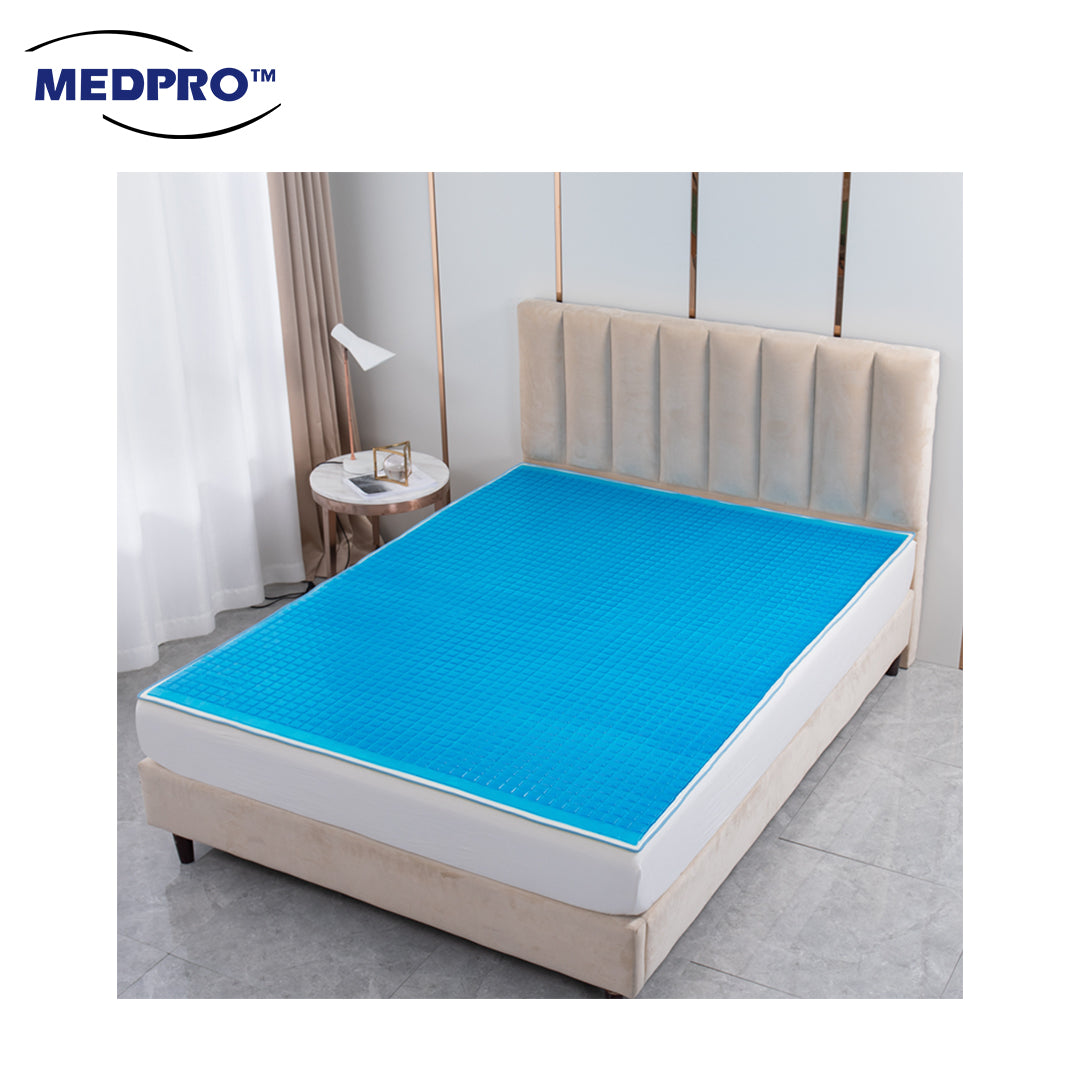 MEDPRO High Quality Cooling Gel Mattress Topper Single Size