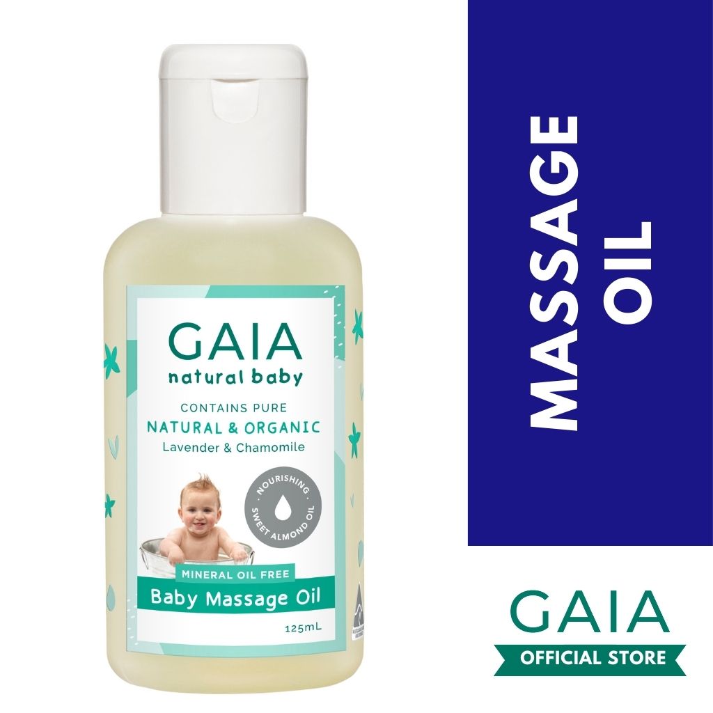 Gaia natural baby sales massage oil 125ml