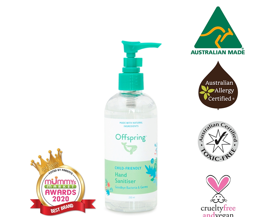 Baby friendly hand store sanitizer