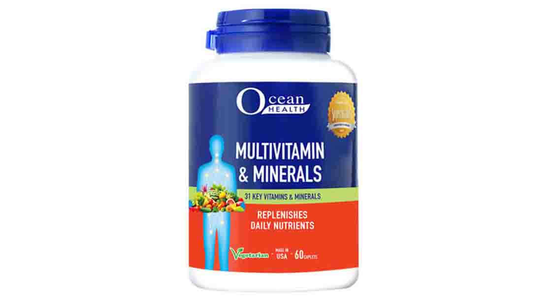 Ocean Health Multivitamin & Minerals - 60 caplets