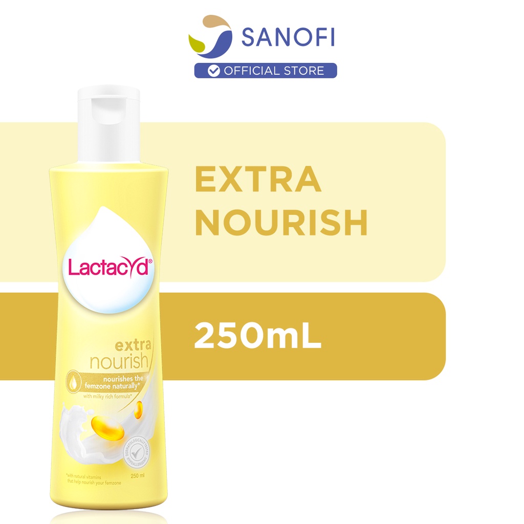 Lactacyd Feminine Wash Extra Nourish For Extra Moisturising 250ml (SKU