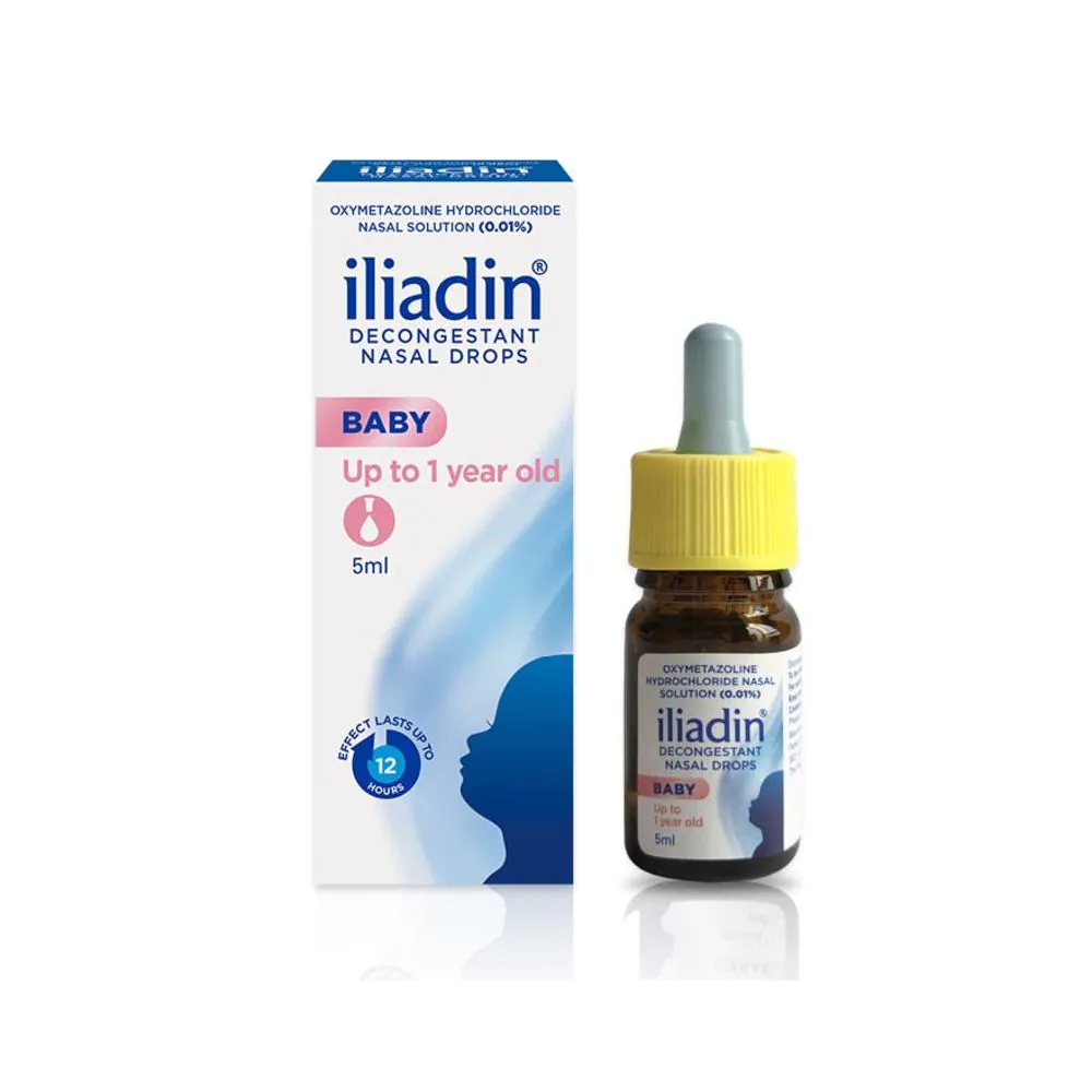 Iliadin Baby 0.01% Nasal Drops 5ml | Doctor Anywhere Marketplace