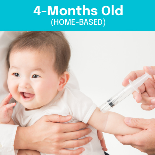 Child Vaccination Package for 4-Months Old (Home-Based)