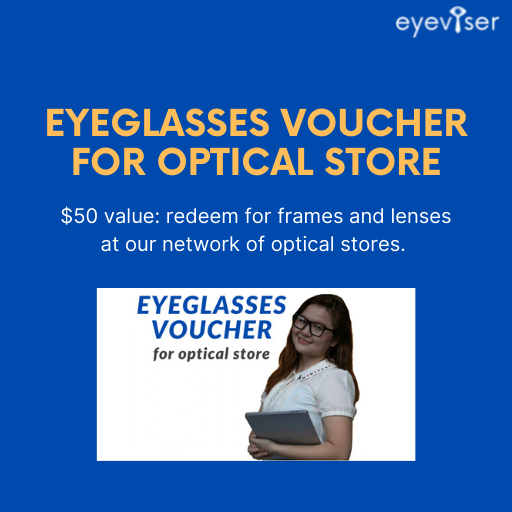 Eyeviser Glasses Voucher for Optical Store Doctor Anywhere Marketplace