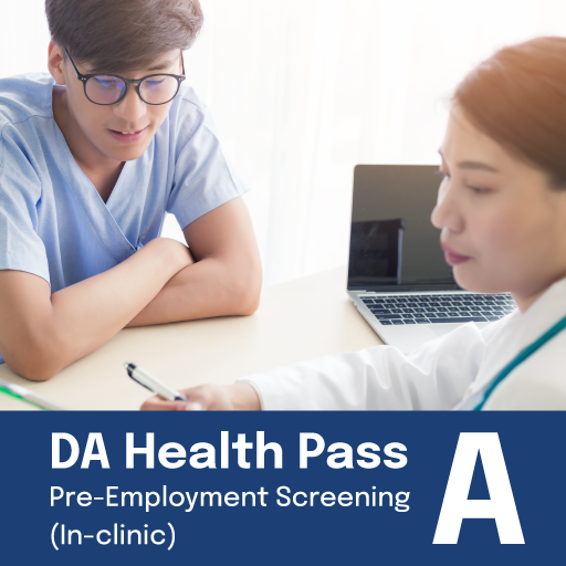 DA Health Pass A - Physical Exam and HIV