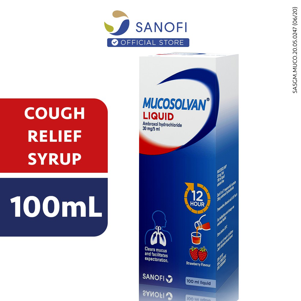 Mucosolvan Cough Relief Syrup 30Mg/5Ml 100Ml X 2 (SKU101131281