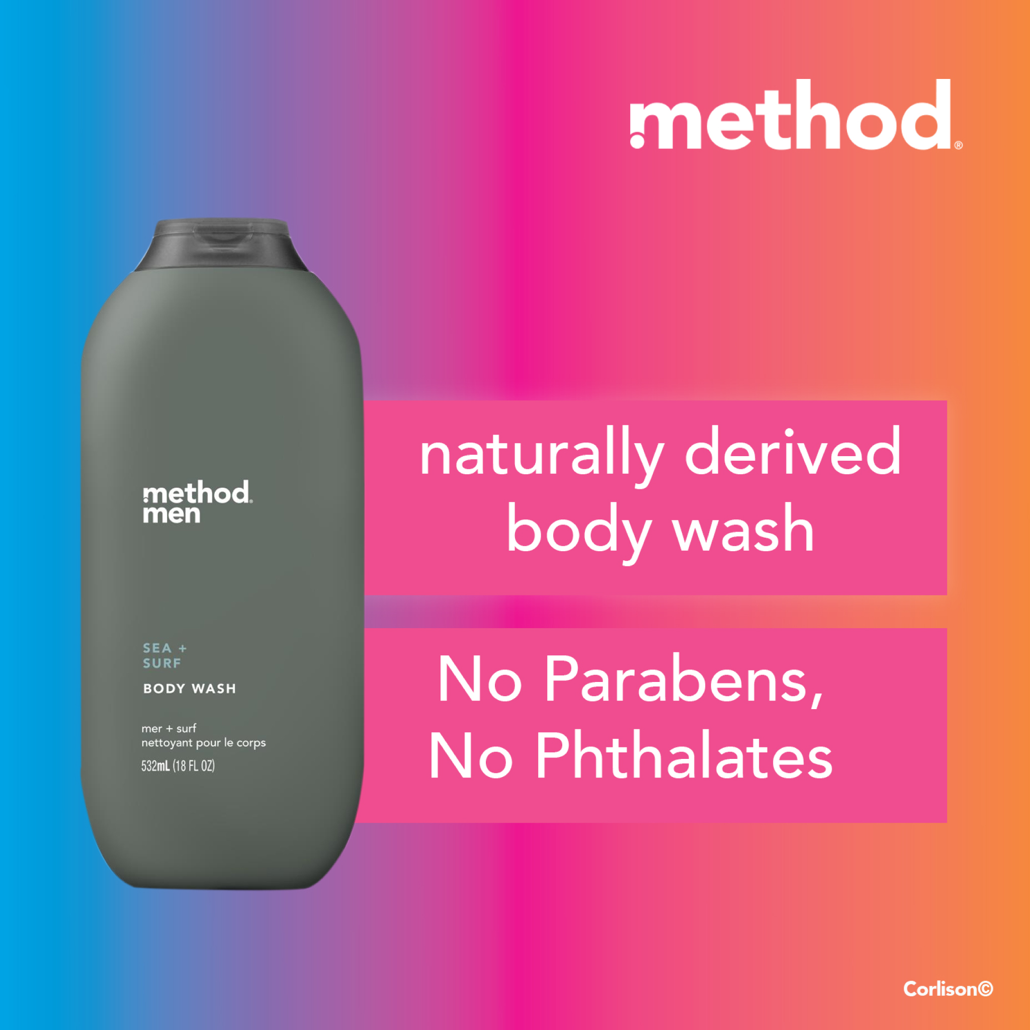 Method men store body wash