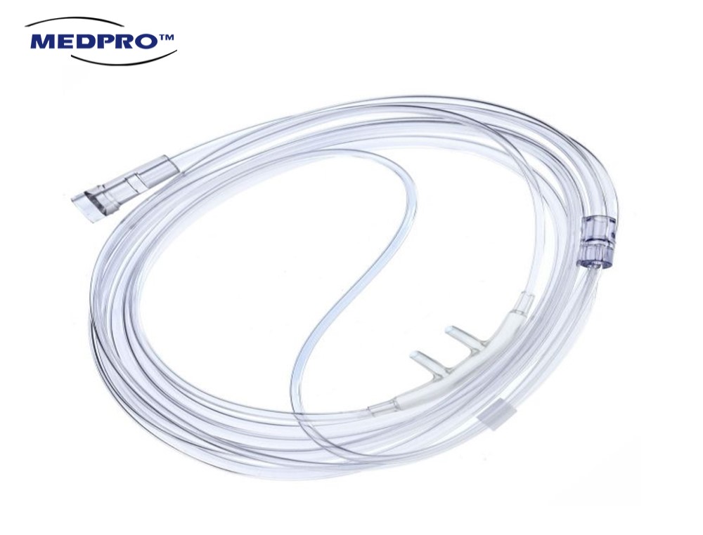 Oxygen concentrator nasal clearance cannula