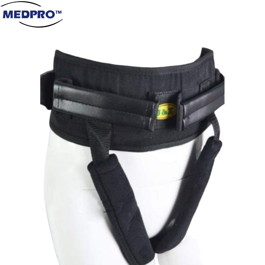 Secure Walking/ Gait Transfer Belt for Patients Ambulation in L